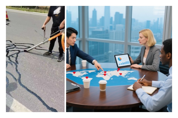 Go Green Hot Asphalt Crack Sealant Exported to New Zealand, Strengthening Global Market Expansion