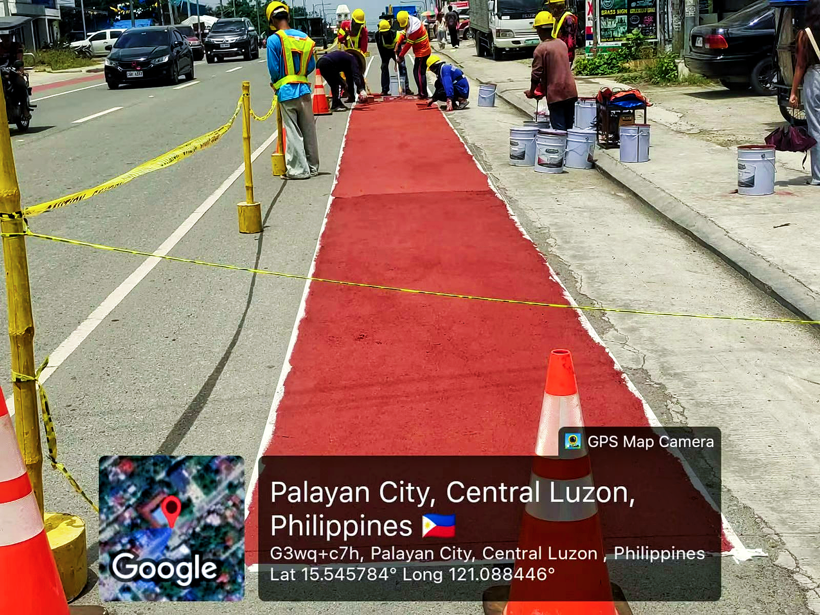 From Manila to Luzon: Go Green Color Polymer Slurry Mixture Completes Another 19,000 sqm Colored Bike Lane Project in the Philippines