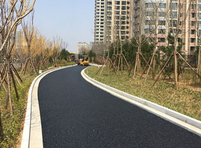 Permeable asphalt pavement