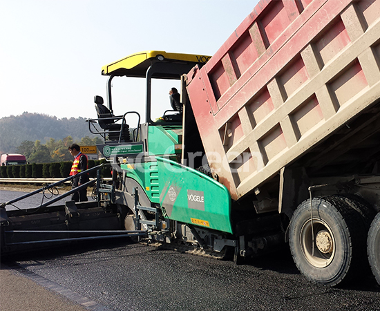 Thin cover is widely used in highway projects